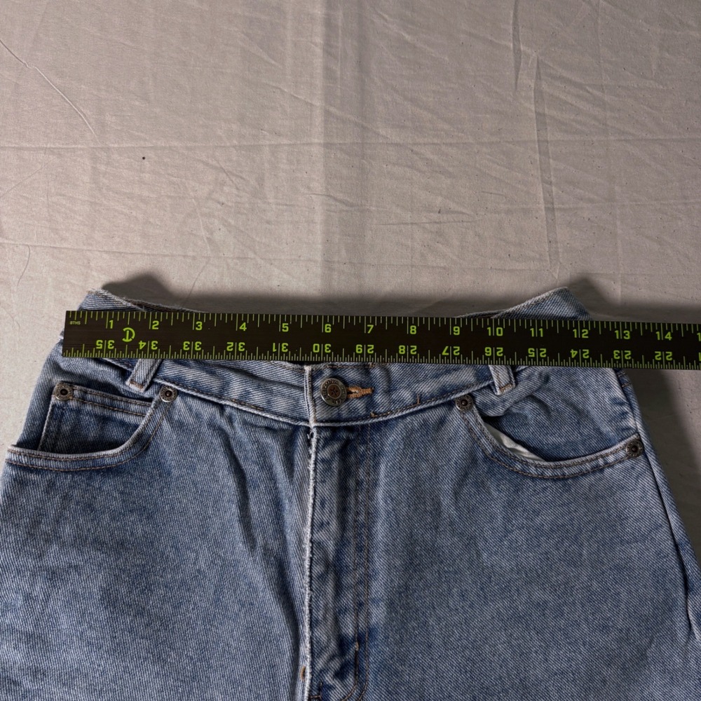 Arizona Jean Co Relaxed Light Wash Straight Leg Denim Jeans Mens 25x29 Vintage - Picture 5 of 8